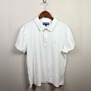Vilebrequin Terry Polo Shirt white mens size L